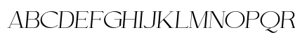 Cellofy ExtLt SemExp Ita Italic Uppercase Preview