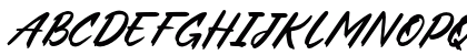 Fake Boss Regular Uppercase Preview