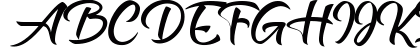 Katrine Regular Uppercase Preview