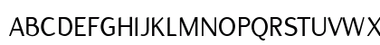 Flux Medium Uppercase Preview