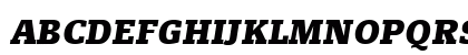 Siseriff LT Std BoldItalic Regular Uppercase Preview