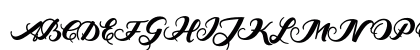 Marisa Script Regular Uppercase Preview