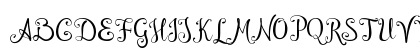 Cymbidium Regular Uppercase Preview