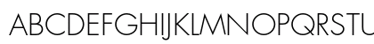 Futura Light Preview
