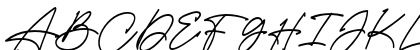 Dellima - DEMO Regular Uppercase Preview