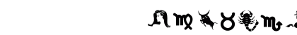 Zodiac Nice Regular Uppercase Preview