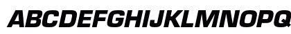 Eurostile Bold Oblique Preview