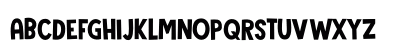 Crocodile Feet DEMO Regular Uppercase Preview