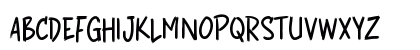 g Gundah Regular Uppercase Preview