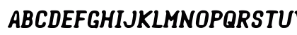 Semi-Sweet Bold-Italic Uppercase Preview