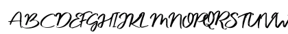 Manyland Free Regular Uppercase Preview