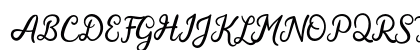 Adeghio Dafont Regular Uppercase Preview