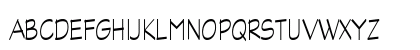 Graphite LightNarrow Uppercase Preview