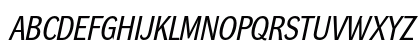 DynaGrotesk RM Italic Uppercase Preview