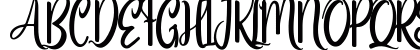 Amsterlands Regular Uppercase Preview