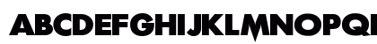 Scream Real Regular Uppercase Preview