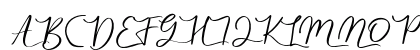 Aulores Regular Uppercase Preview