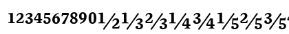 Mercury Numeric G3 SemiBold Uppercase Preview