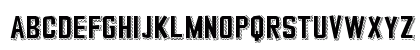 Typo Cut-Out Striped Demo Regular Uppercase Preview