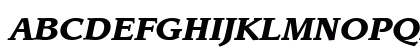 LeawoodMdITC Black Italic Uppercase Preview