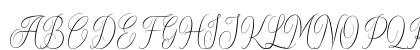 Sydnee Demo Regular Uppercase Preview