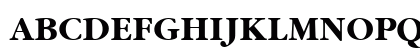 GaramItcTEE Bold Bold Uppercase Preview