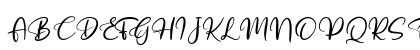 Deborah Regular Uppercase Preview