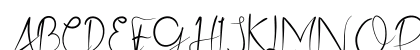 Ristty Style Regular Uppercase Preview