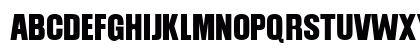 Balibold Regular Uppercase Preview