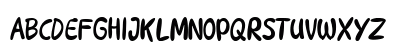 Happy Boy Regular Uppercase Preview