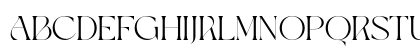 Giflika Regular Uppercase Preview