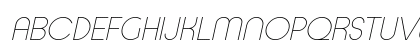 Typo Ring Light Demo Italic Uppercase Preview