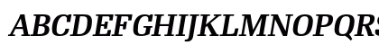 RePublic Book Bold Italic Uppercase Preview