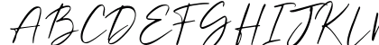 Renitta Regular Uppercase Preview