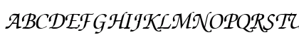 Uf Zurix Italic Uppercase Preview