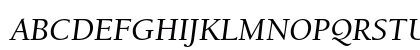 Berkeley Oldstyle Italic Preview