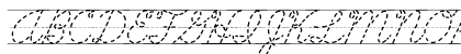 AbcCursiveDottedLined Regular Preview