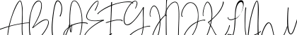Amboera Script Regular Uppercase Preview