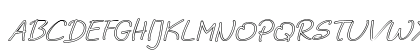 Noela Sherly Outline Italic Preview