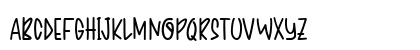 Snow In The Dark Regular Uppercase Preview