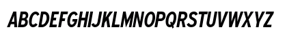 Expressway Cd Sb Italic Uppercase Preview