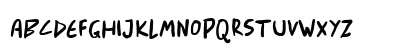 Arnold Letter- Demo Regular Uppercase Preview