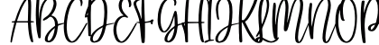 hey butterfly Regular Uppercase Preview