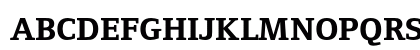 FoundryFormSerif ExtraBoldSC Uppercase Preview