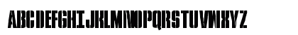 Rumble Tumble Condensed Uppercase Preview