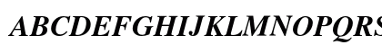 Nimbus Roman No9 L Bold Italic Uppercase Preview