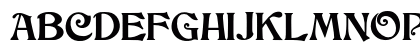 JMH Cthulhumbus Regular Uppercase Preview