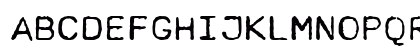 Cella Regular Uppercase Preview