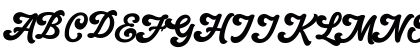 Blantik Regular Uppercase Preview