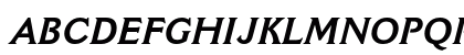 Cantoria MT Bold Italic Preview